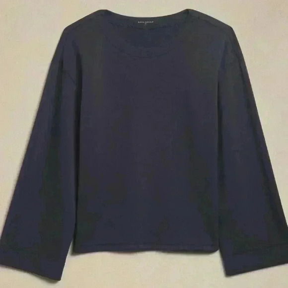 BANANA REPUBLIC SOFT TOUCH SCUBA DROP-SHOULDER TOP - Picture 4 of 6